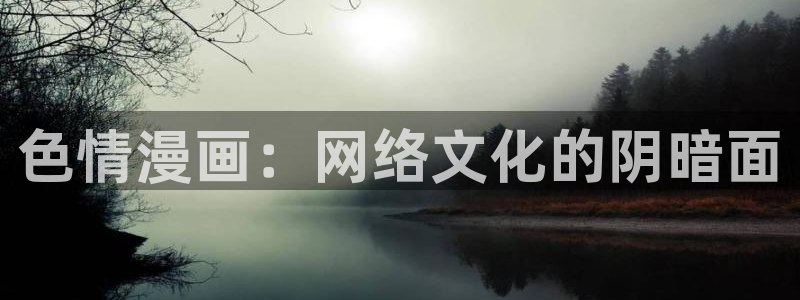 我是坏小子漫画下拉式奇漫屋：色情漫画：网络文化的阴暗面