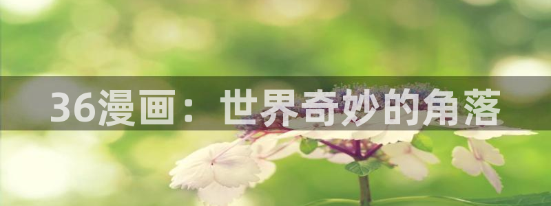 奇漫屋漫画下：36漫画：世界奇妙的角落